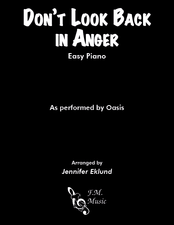 Don't Look Back In Anger (Easy Piano)